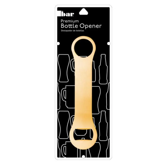 The Bar Bottle Opener Gold