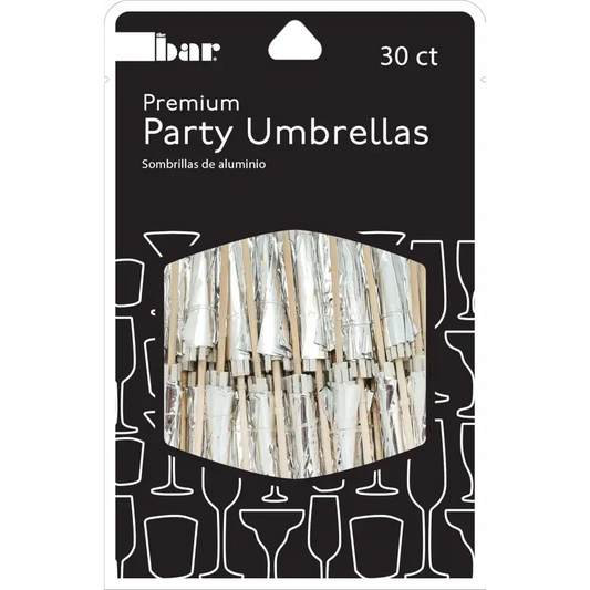 The Bar Premium Party Umbrellas 30 Count