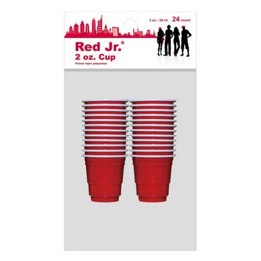 The Bar Red Jr 2 Ounce Cups 24 Count