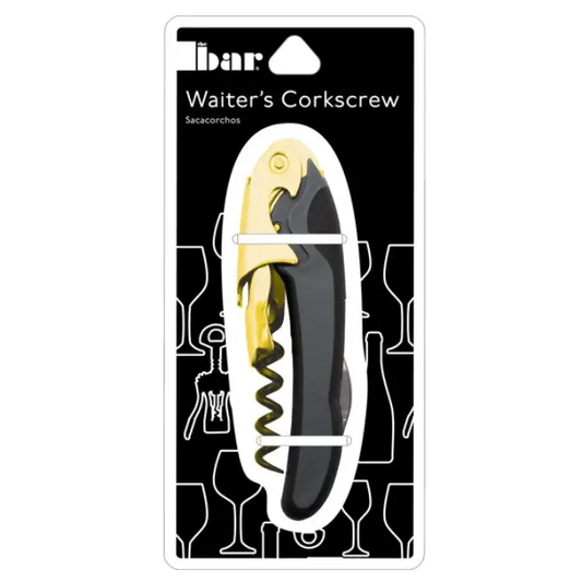 The Bar Waiters Cork Screw Gold