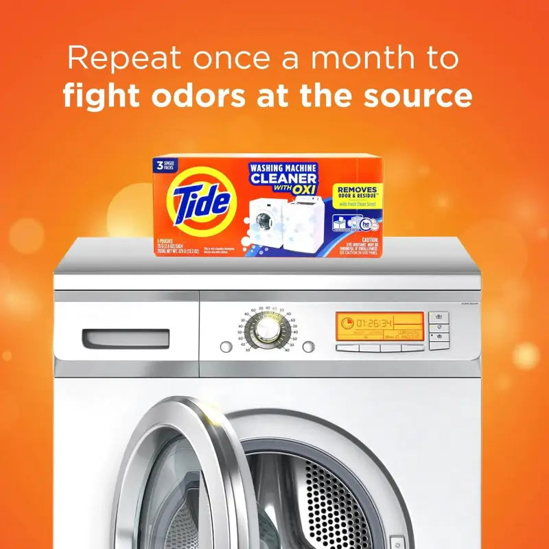 Tide Washing Machine Cleaner 4 Month Value Pack