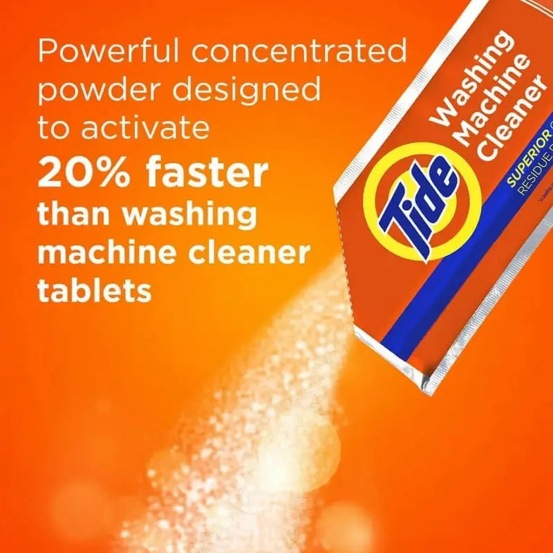 Tide Washing Machine Cleaner 4 Month Value Pack