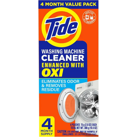 Tide Washing Machine Cleaner 4 Month Value Pack