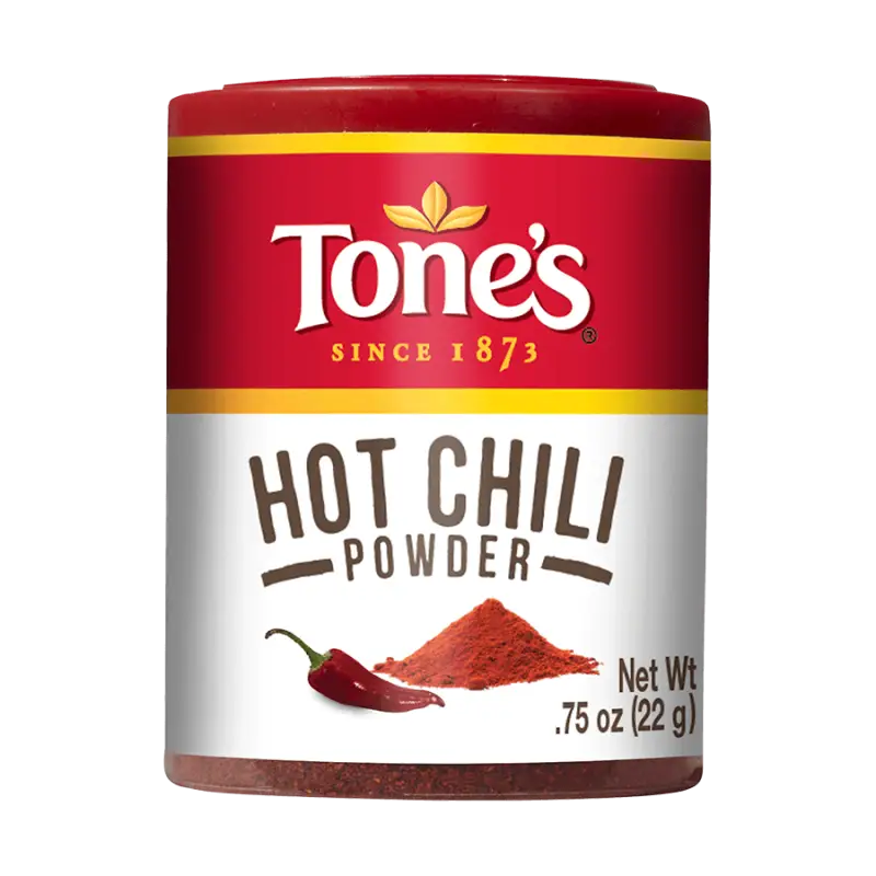Tone’s Chili Powder Hot (Pack of 6) - Spices and Herbs