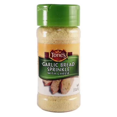 Tone's Garlic Bread Sprinkle With Cheese, 2.12 oz.