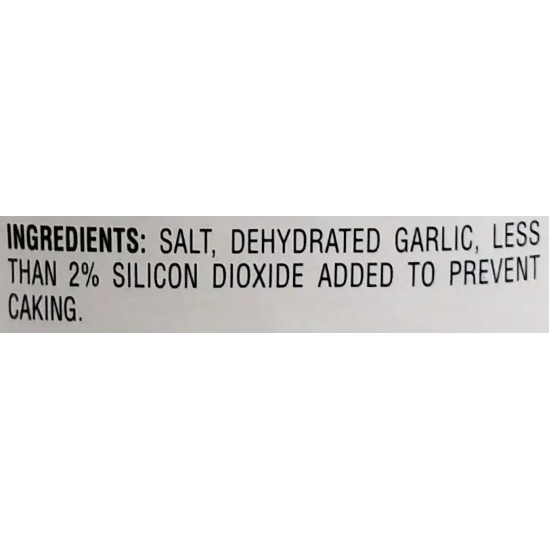 Ingredients