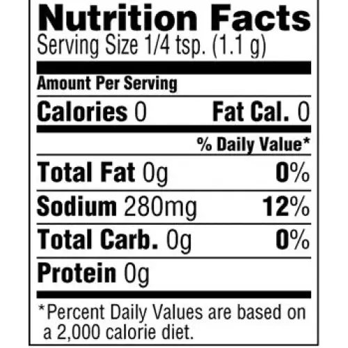 Nutritional Info