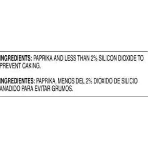 Ingredients