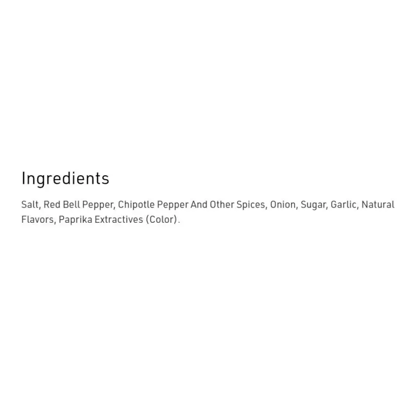 Weber Bold’N Spicy Chipotle Seasoning 2.5 oz. - Spices and Herbs