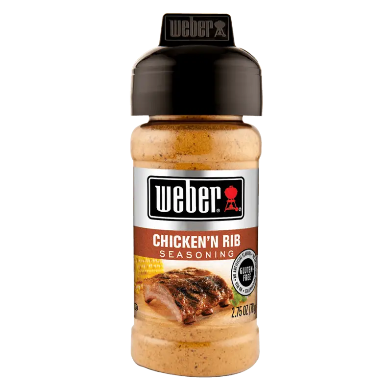 Weber Chicken’n Rib Seasoning 2.75 oz. - Spices and Herbs