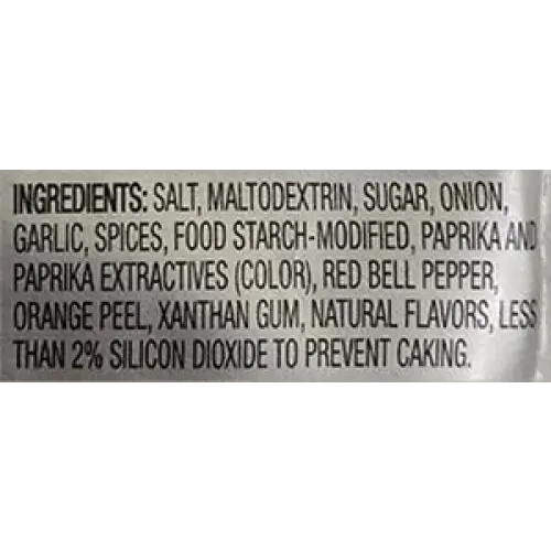 Ingredients