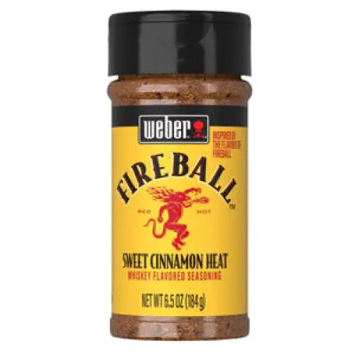 WEBER FIREBALL™️ WHISKEY FLAVORED SEASONING - 6.5 ounce