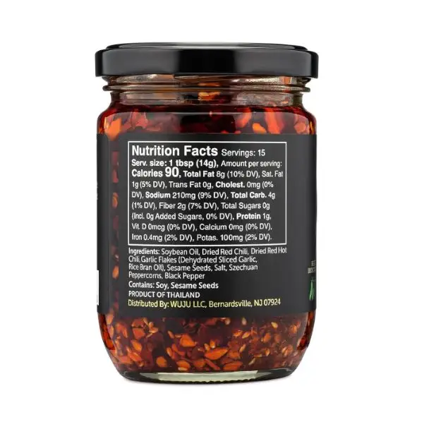 Wuju Original Chili Crisp 7.41 oz.