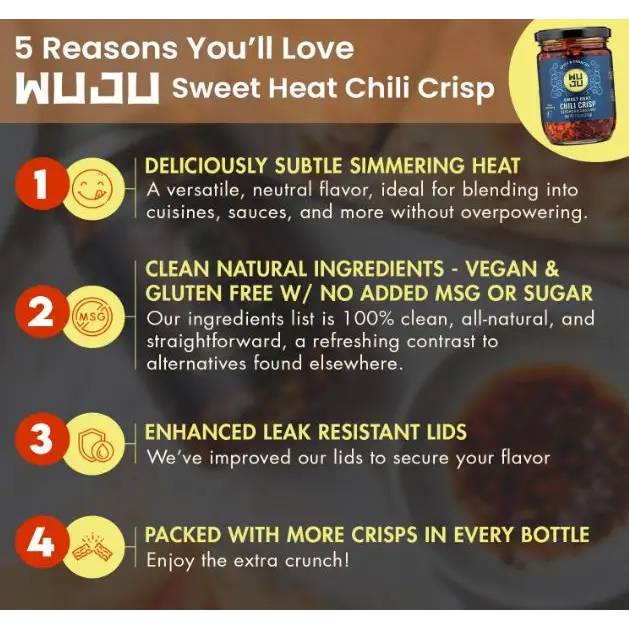 Wuju Original Chili Crisp 7.41 oz.