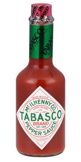 Tabasco Original Red Pepper Sauce, 12 oz.