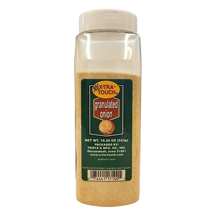 X-TRA TOUCH Granulated Onion, 19.2 oz.