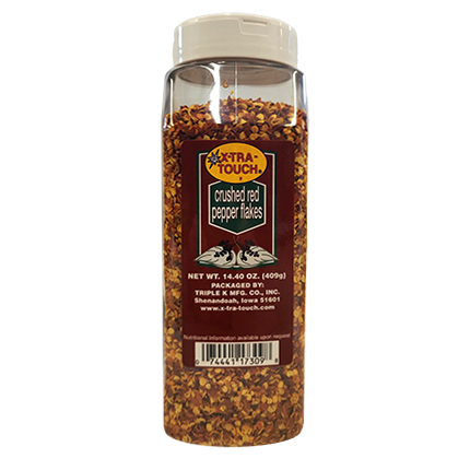 X-TRA TOUCH Crushed Red Pepper Flakes, 14.4 oz.
