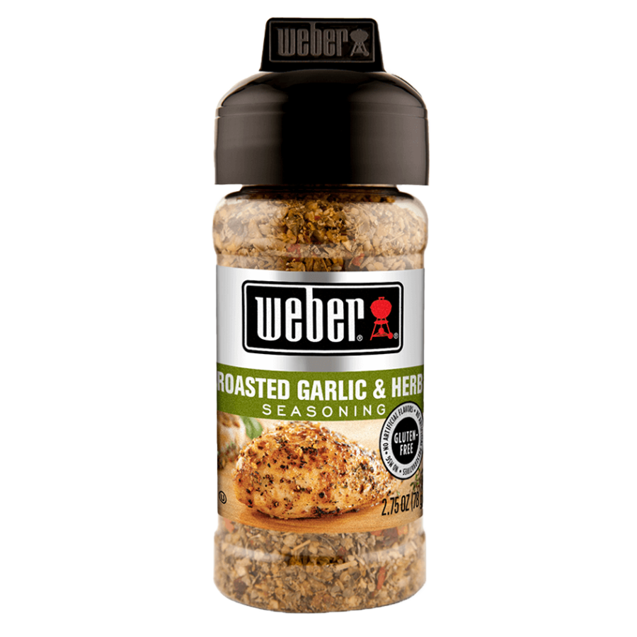 Weber Roasted Garlic & Herb Seasoning, 2.75 oz.