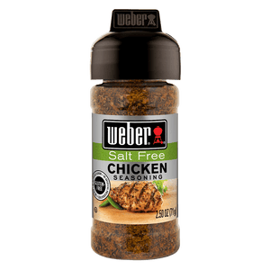 Weber Salt-Free Chicken Seasoning, 2.5 oz.