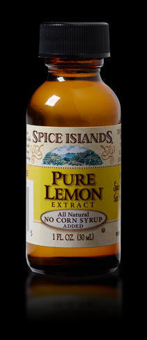 Spice Island Pure Lemon Extract, 1 oz.