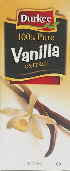 Durkee Pure Vanilla Extract, 4 oz.