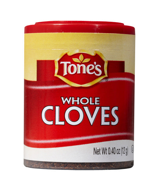 Tone's Whole Cloves, (Pack of 6)