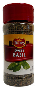 Tone's Sweet Basil, .63 oz.