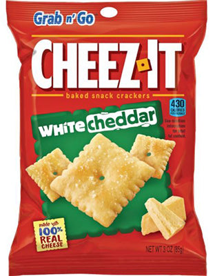 Keebler Cheez-It White Cheddar, 3 oz. bag (case of 36 bags)