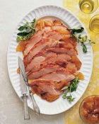 Pineapple-Mustard Glazed Ham