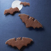 Spiced Chocolate Bat Cookies
