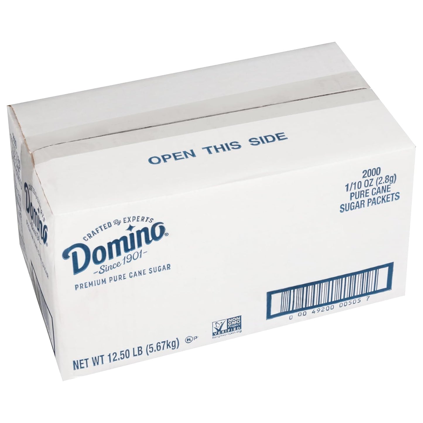 Domino Sugar Packet, 2000 Count Box