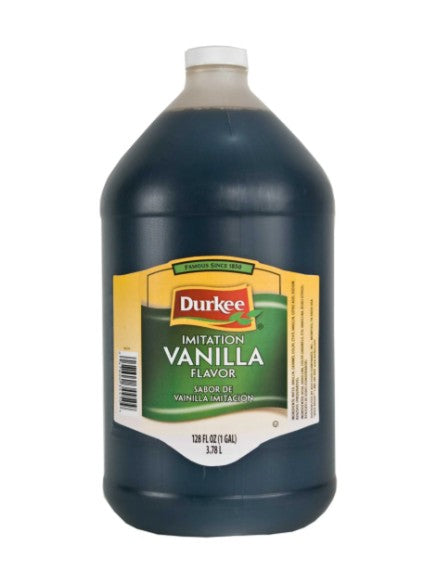 Durkee Vanilla Imitation Flavor, 128 oz. (34450)