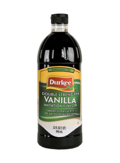 Durkee Vanilla Imitation Double Strength, 32 oz. (34502)