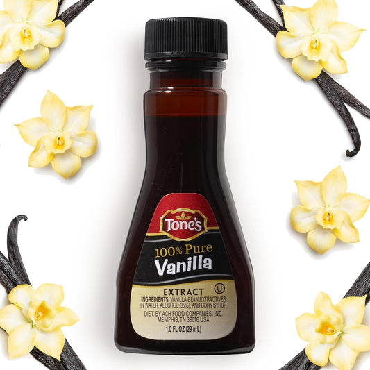 Tone's Pure Vanilla Extract, 1 oz. (52018)