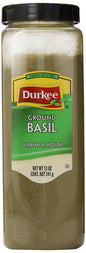 Albahaca molida Durkee, 12 oz.