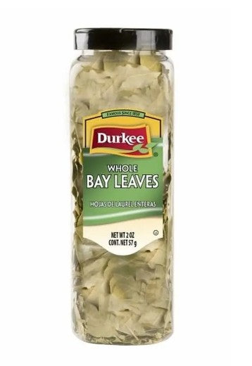 Durkee hojas enteras de laurel, 2 oz