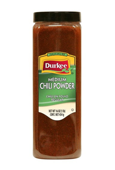 Durkee Medium Chili Powder, 16 oz. (54170)