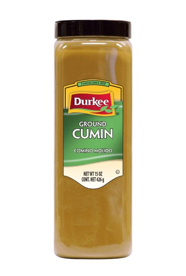 Semillas de comino molido Durkee, 15 oz.