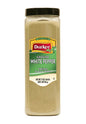 Pimienta blanca molida Durkee, 17 oz.