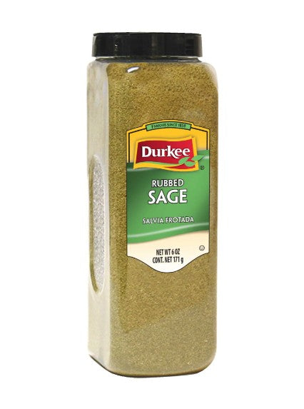 Durkee Rubbed Sage, 6 oz. (54800)