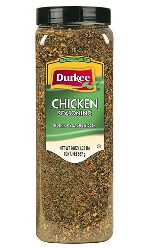Condimento para pollo Durkee, 20 oz.