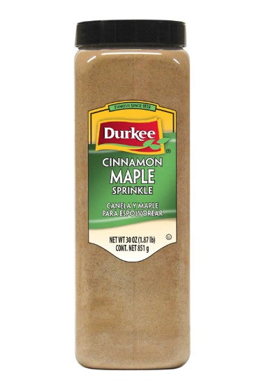 Durkee canela y arce espolvoreado, 30 oz.