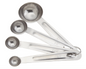 Good Cook Classic Set of 4 Stainless Steel Measuring Spoons (19875)
