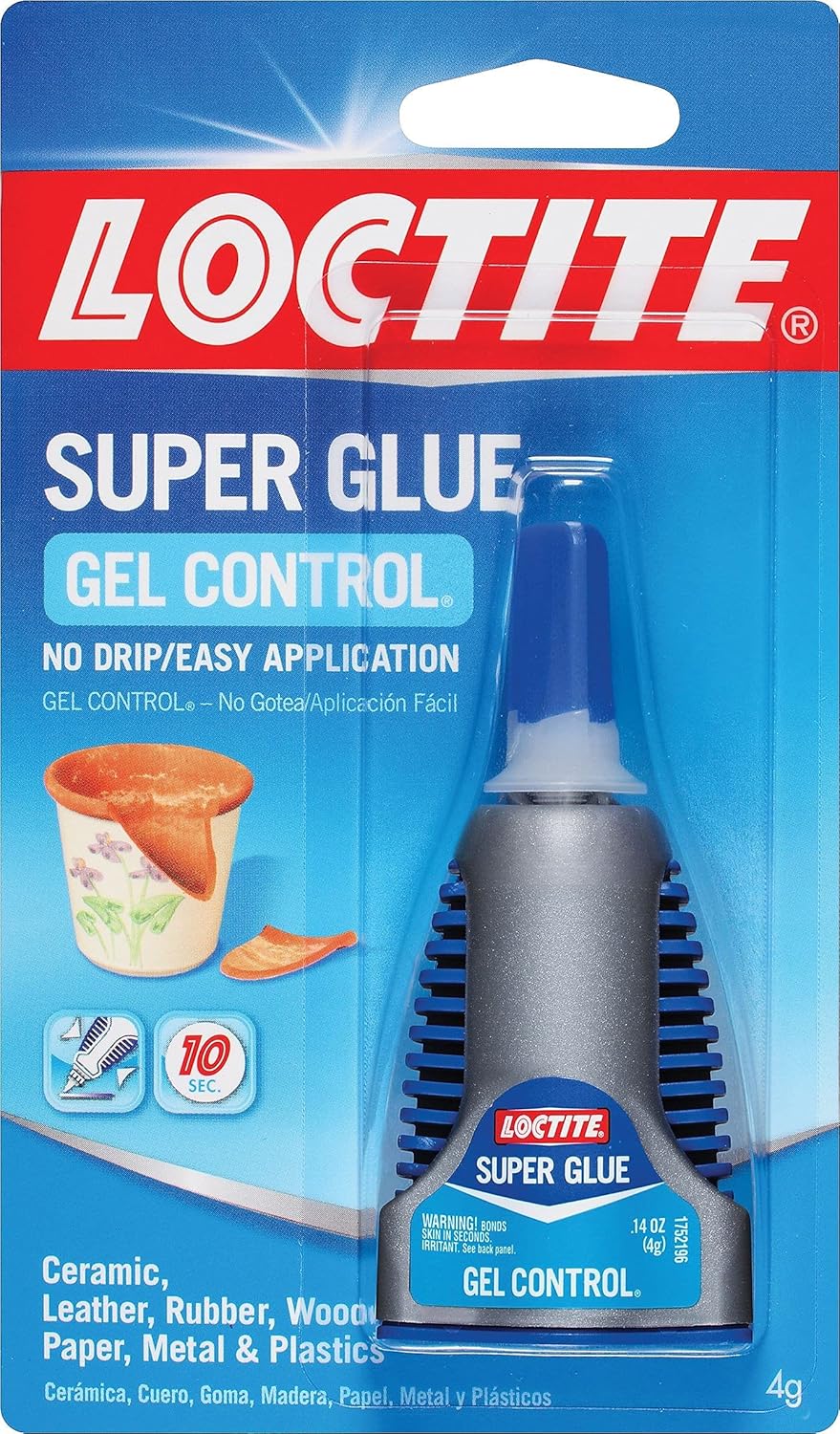 Loctite Super Glue Easy Squeeze Gel, .14 oz. (68608)