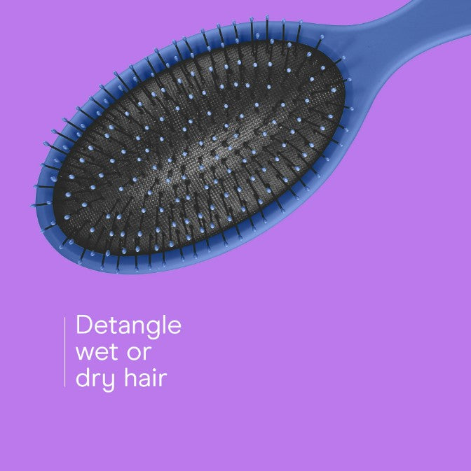 Conair Cushion Hair Brush with Ball-Tipped Bristles for Gentle Detangling (95310)