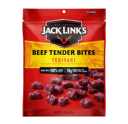 Jack Link's Teriyaki Beef Tender Bites, 3.25 oz. (88585)