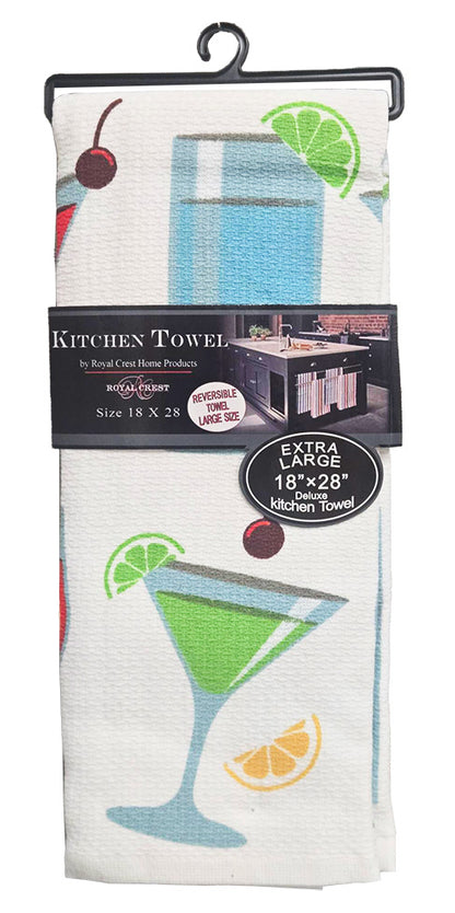 Royal Crest Reversible Kitchen Towel, 2 Pack (08161)