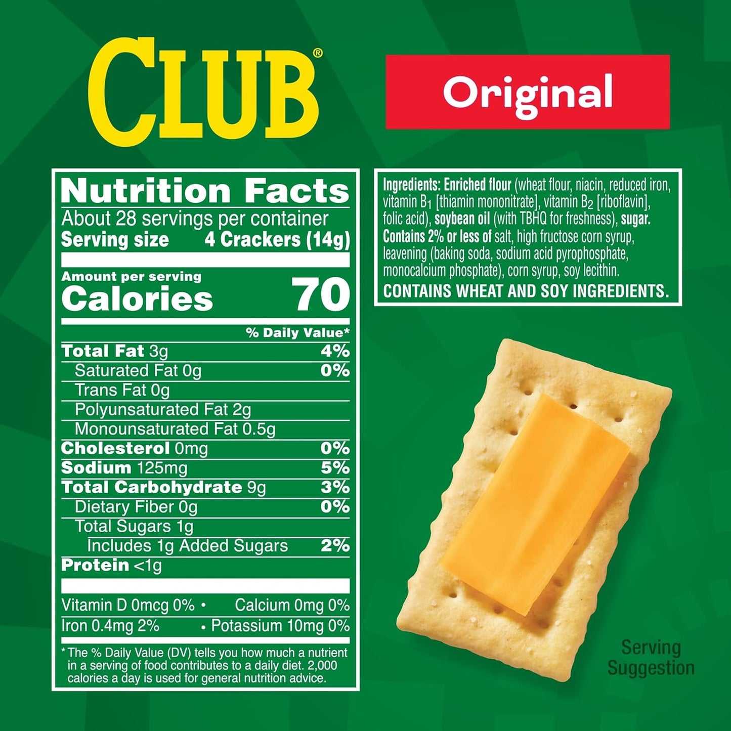KEEBLER Club Crackers, 13.7 oz. box (10057)