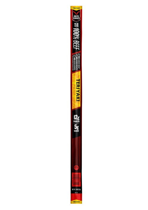 Jack Link's Teriyaki Beef Sticks, 1.84 oz., Pack of 24 (88967)