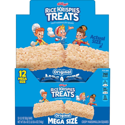 Kellogg's Rice Krispies Treat Original Big Bar, 12 Count (25114)